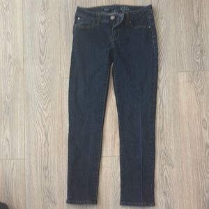 Dark Wash Straight Jeans